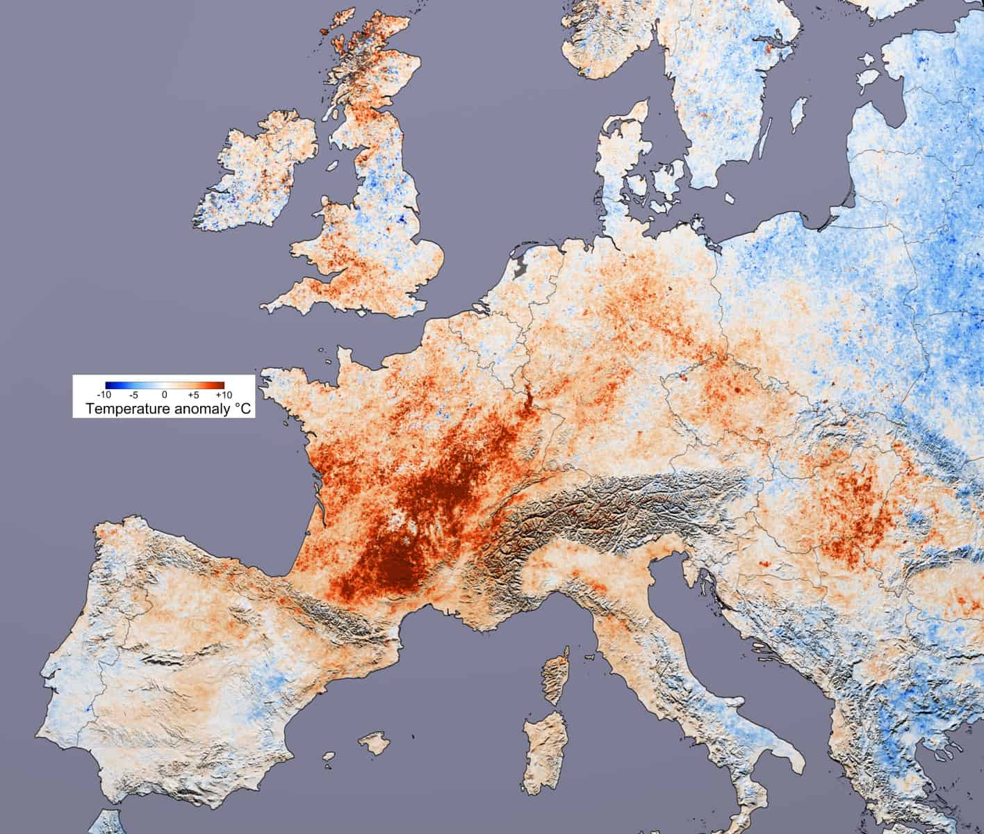 Image courtesy Reto Stockli and Robert Simmon, based upon data provided by the MODIS Land Science Team. NASA, 2003.